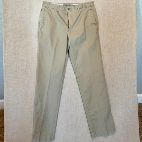 Ariat Performance Khaki Pants Men’s 34x36 Classic Fit Cotton Dress Chinos - Picture 2 of 8